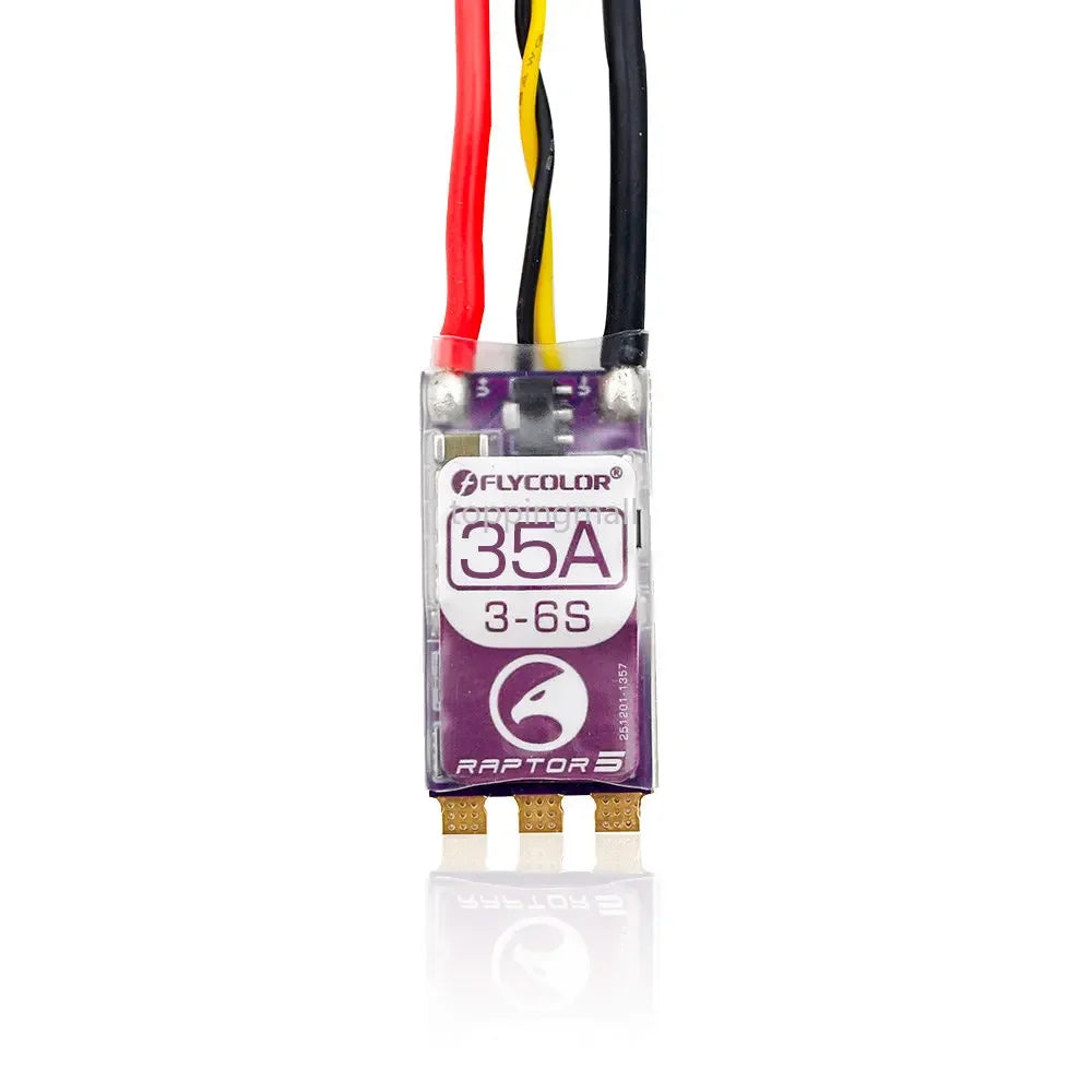 FLYCOLOR RAPTOR5 BLHeli-32 ESC 20A/35A/45A/50A 3-6S Brushless Speed Controller Raptor 5 for DIY RC FPV Racing Drone Quadcopter FLYCOLOR RAPTOR5 BLHeli-32 ESC 20A/35A/45A/50A 3-6S Brushless Speed Controller Raptor 5 for DIY RC FPV Racing Drone Quadcopter